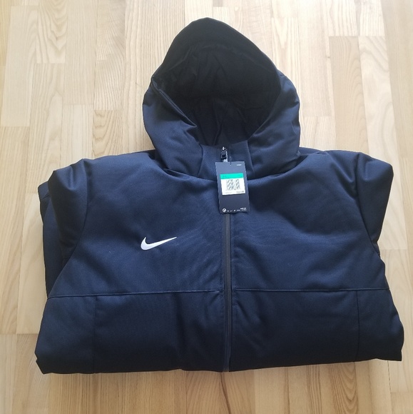 Men's Nike Parka Coat 550 Down Black NWT - Picture 5 of 6